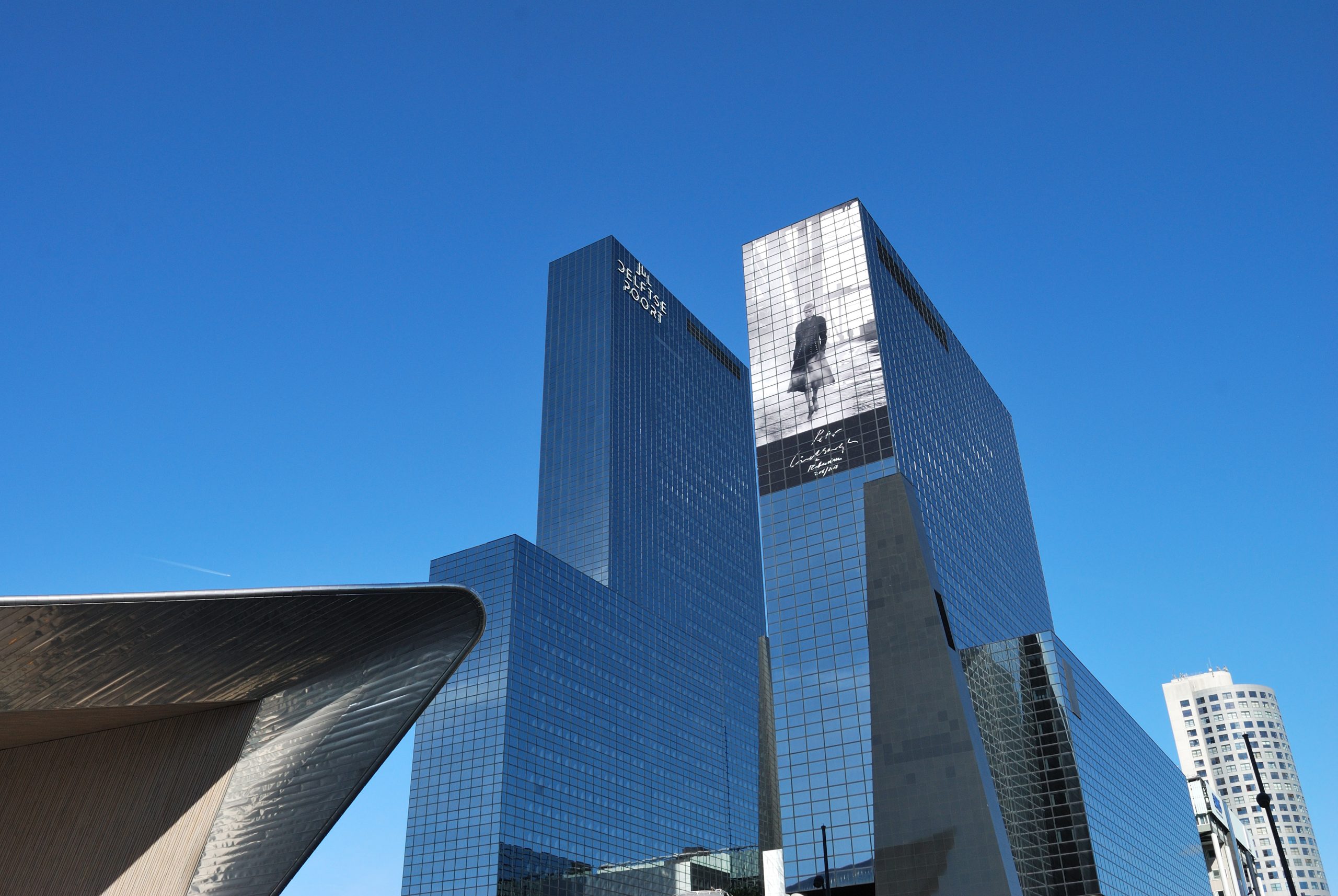 Foto Elisa Hupkes zijgevel Delftse Poort Rotterdam